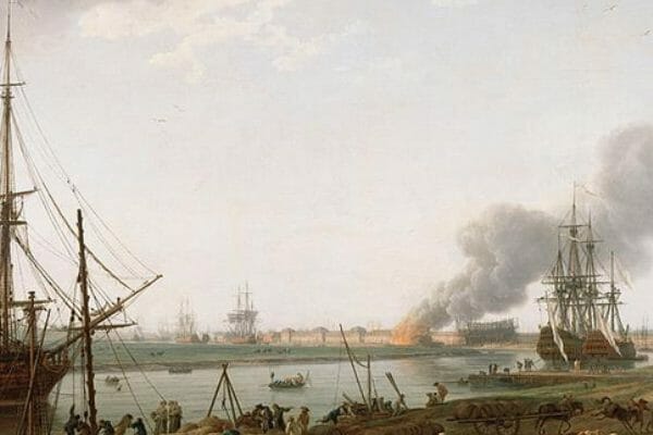 Inspring Interest in History with an old time harbor where they unloaded ships